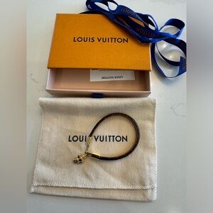 Authentic Louis Vuitton Vivienne bracelet, never worn